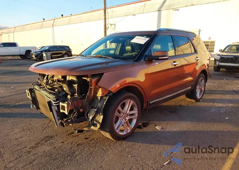 2017 Ford Explorer Limited from USA, damaged, VIN 1FM5K8F89HGD43268
